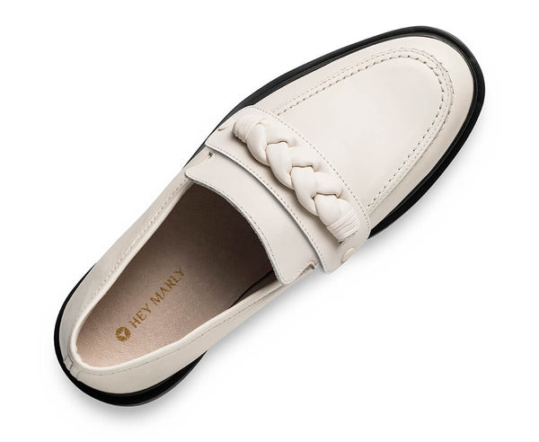 Braided - Loafer classique Crema PS1