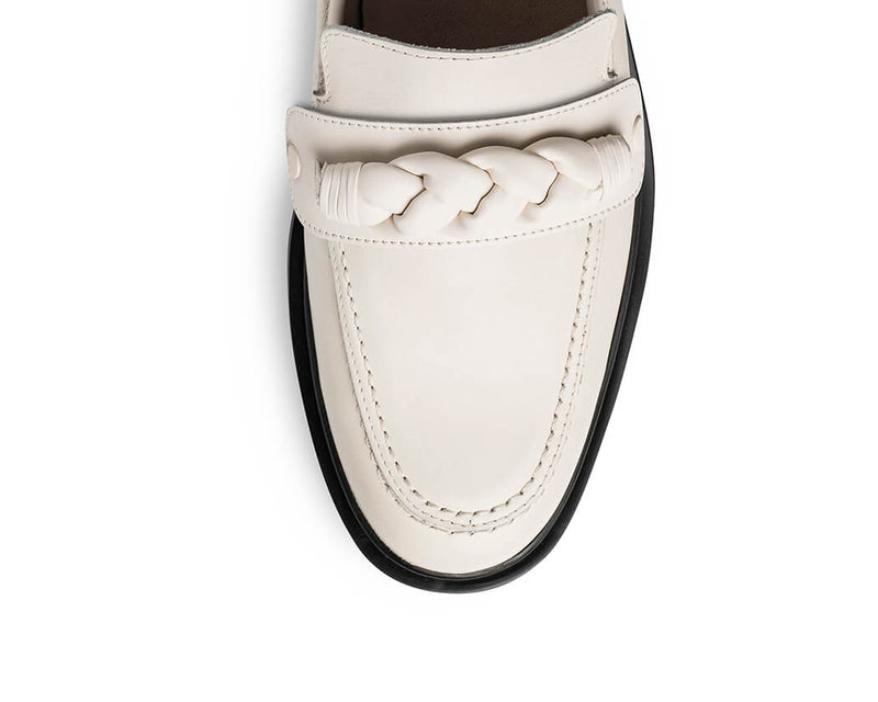 Braided - Loafer classique Crema PS1