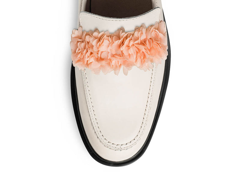Soft Flower - Loafer classique Crema PS1